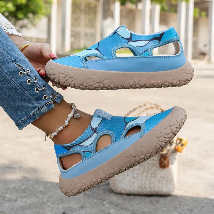 Maylis - Sapatos Elegantes Com Salto Em Cunha