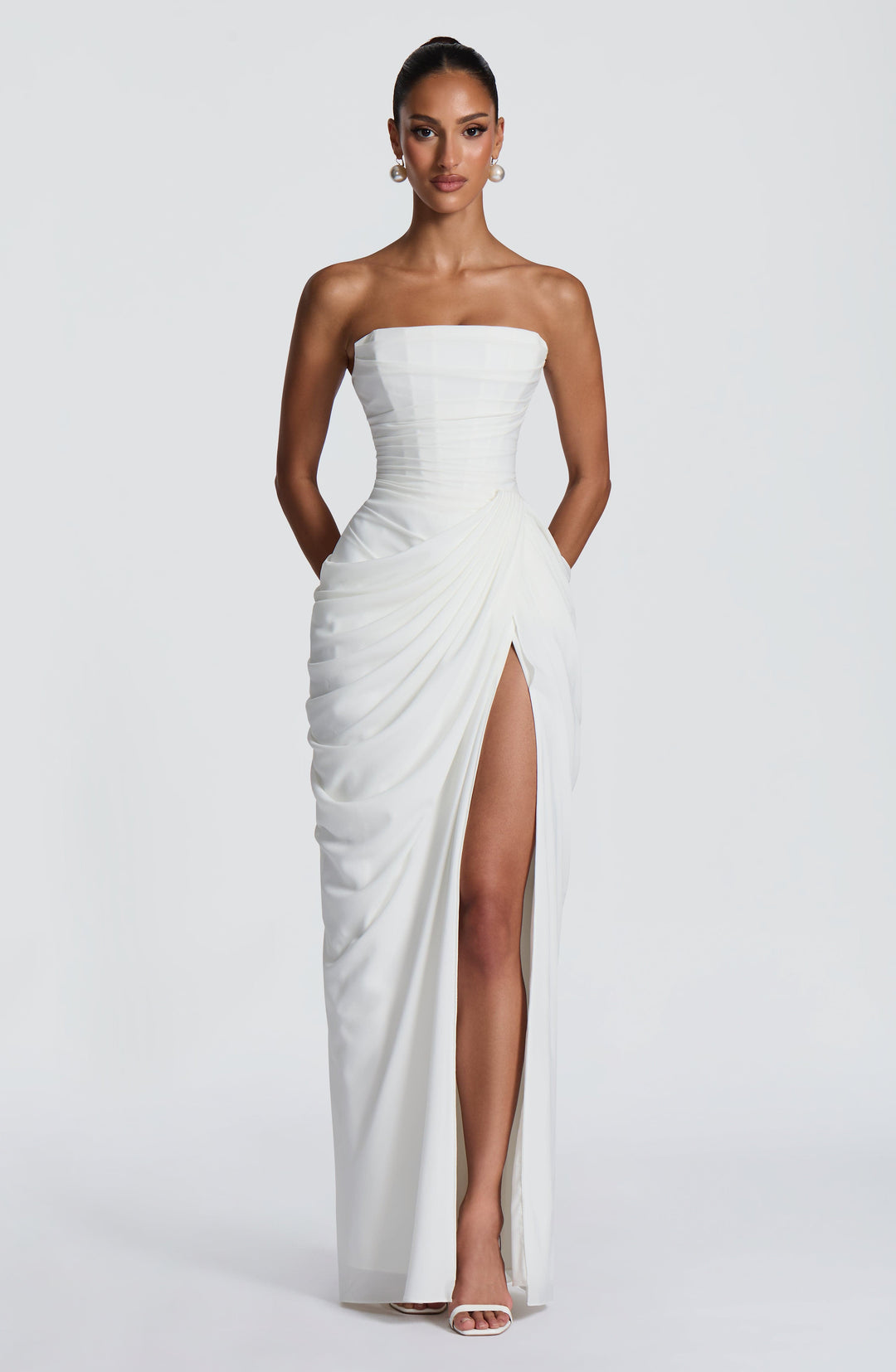 Narja - Vestido Maxi Sem Alças