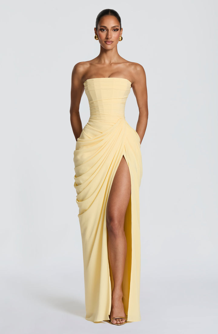 Narja - Vestido Maxi Sem Alças