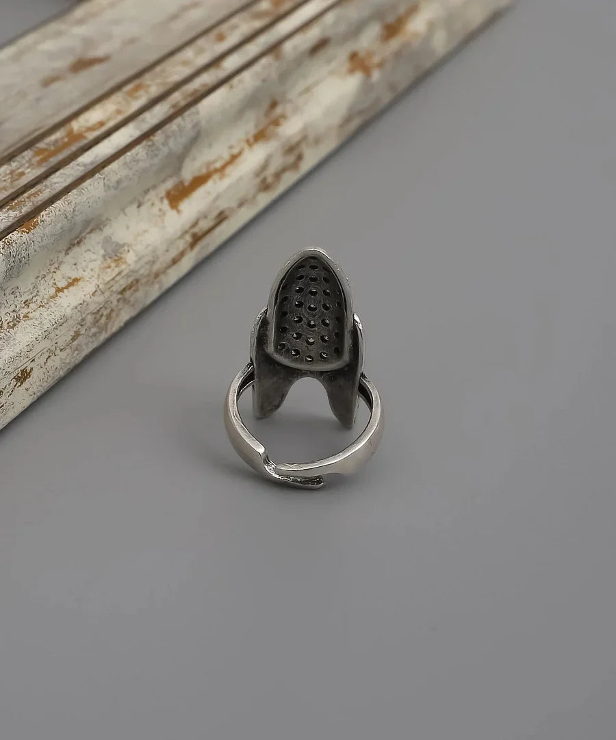 Marinan - Conjunto de Anéis Ajustáveis Para Unhas Boho - 4 Peças