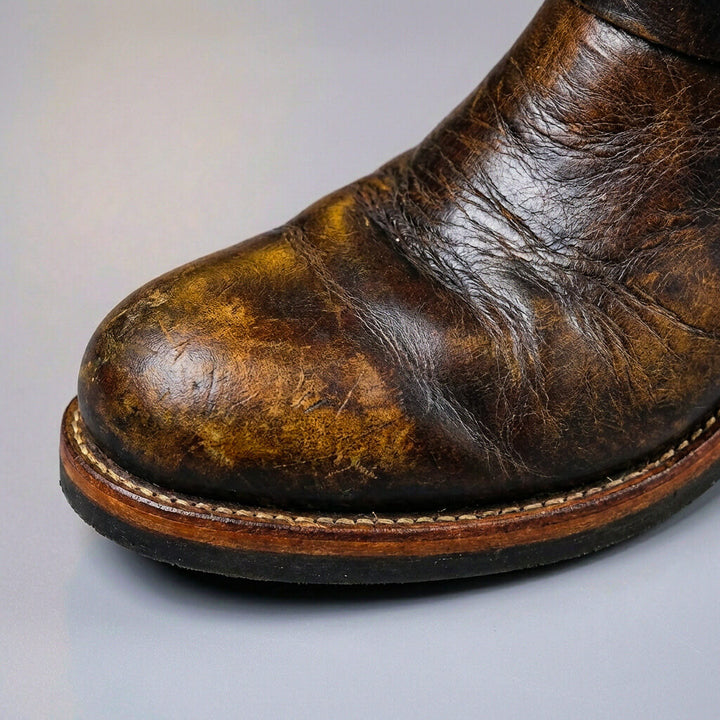 Quade - Botas De Cano Curto Em Couro Vintage