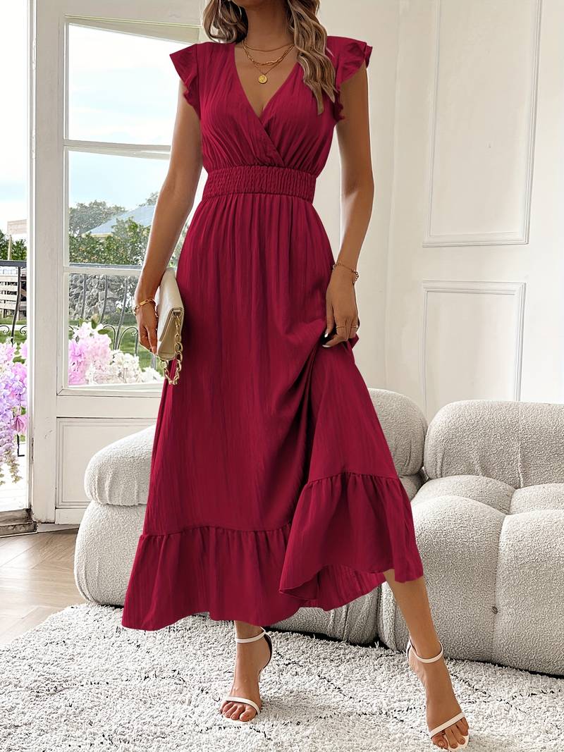 Gayasha - Vestido Elegante Sem Mangas