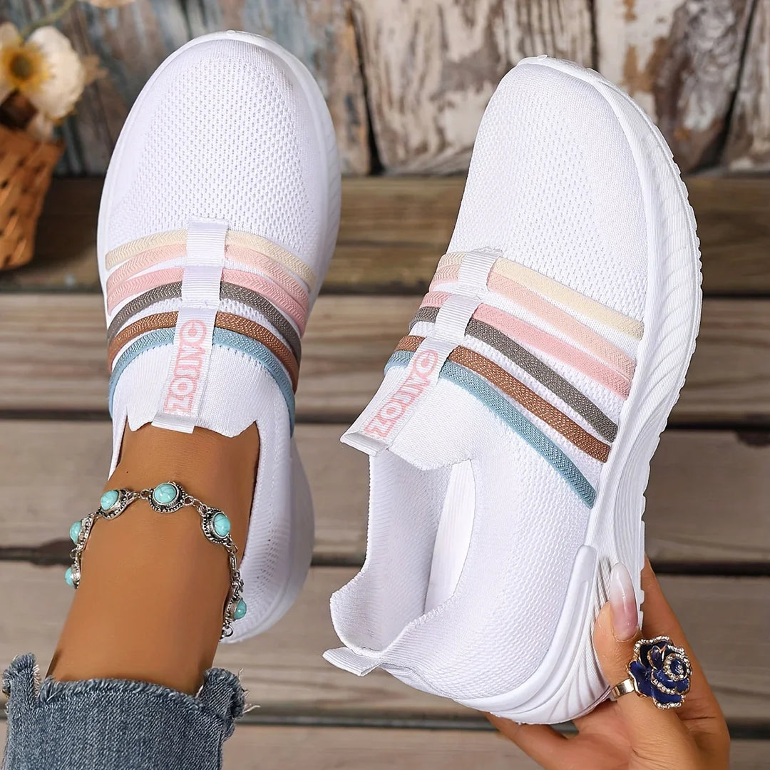 Lioray - Ténis Casual com Riscas