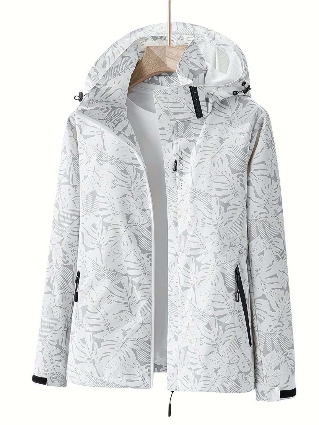Joana - Casaco Estampado à Prova de Vento