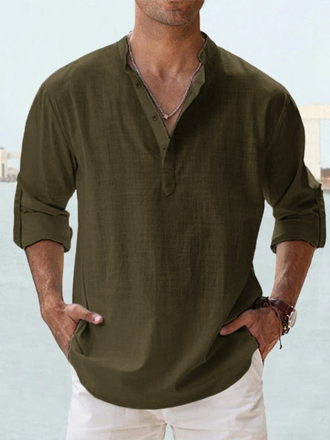 Leon - Camisa de Linho Respirável