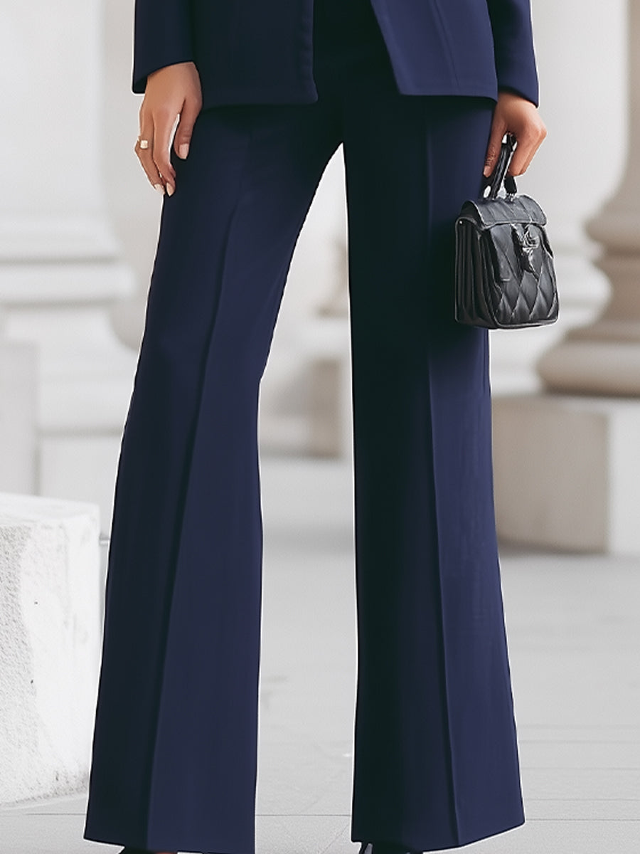 Kaelyn - Fato com Blazer de um Botão e Calças
