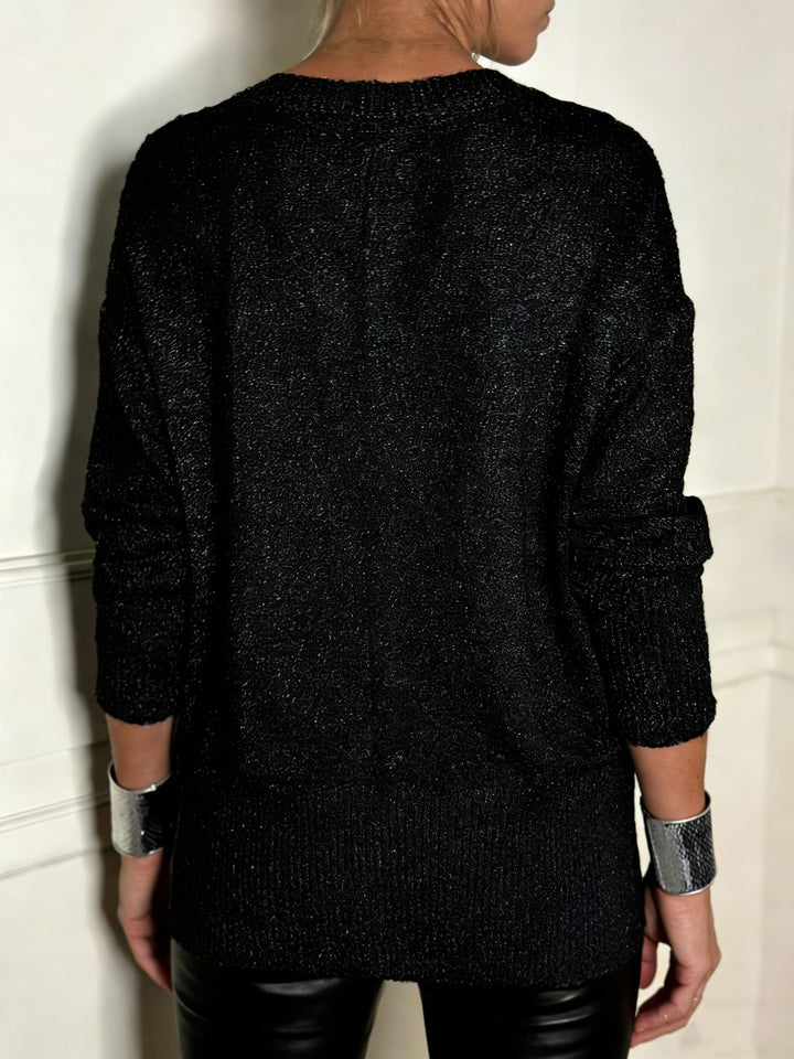 Healy - Camisola De Malha Com Decote Em V