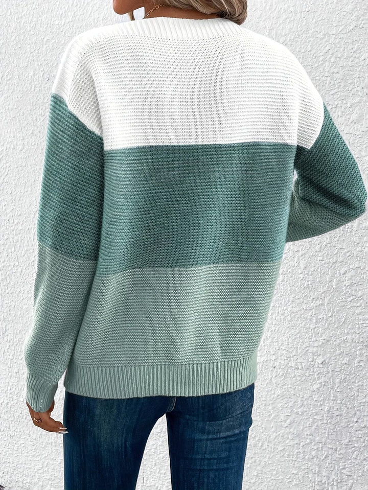 Faria - Camisola Elegante De Manga Comprida