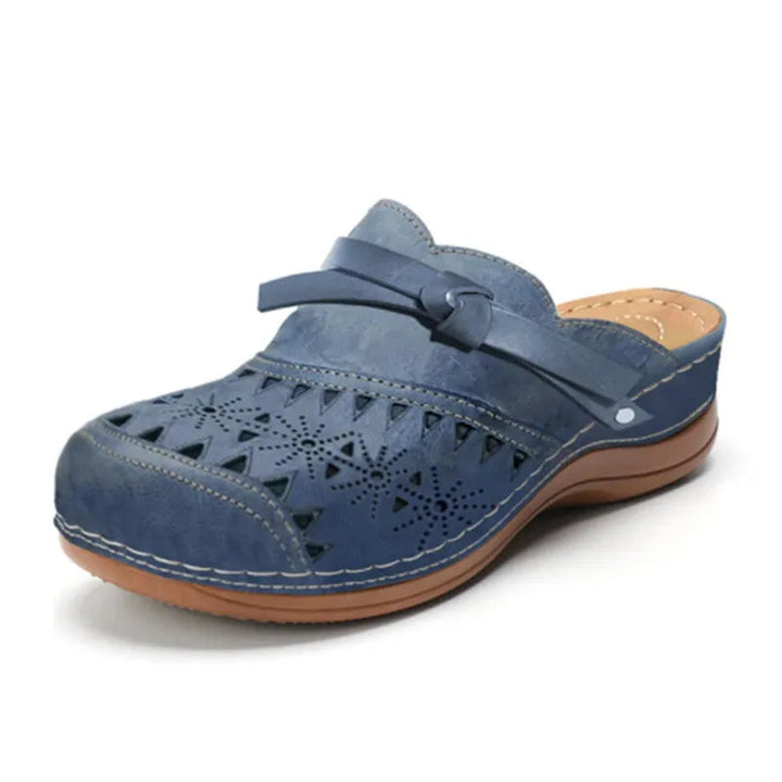 Henia - Sapatos Tipo Tamancos Confortáveis Sem Atacadores