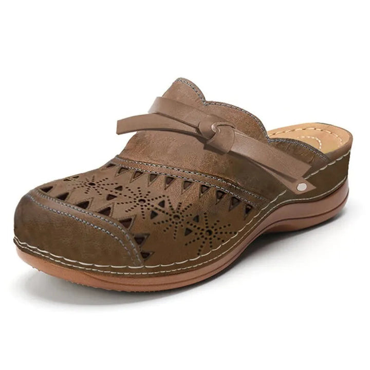 Henia - Sapatos Tipo Tamancos Confortáveis Sem Atacadores