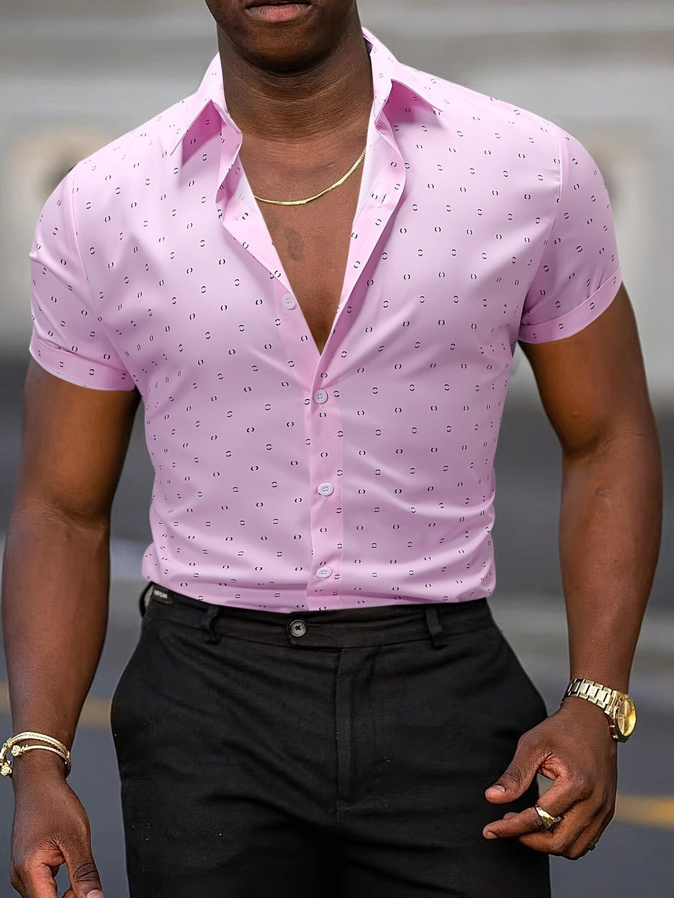 Gorancho - Camisa De Verão Com Estampado