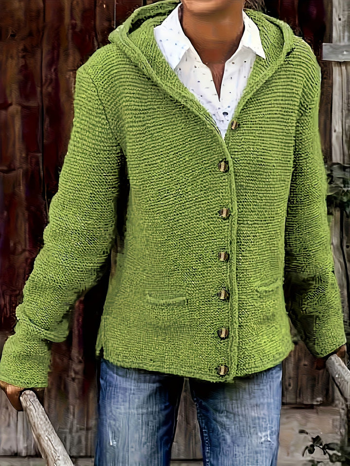 Jadia - Cardigan De Malha Com Mangas Compridas
