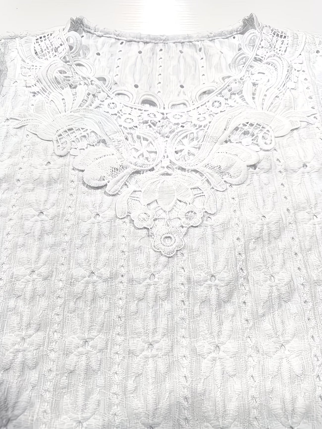 Rickea - Blusa Elegante De Manga Curta