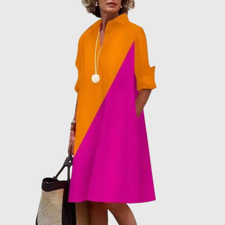 Oshadi - Mini Vestido Elegante Com Bolso