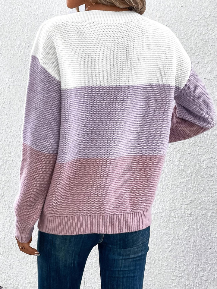 Faria - Camisola Elegante De Manga Comprida