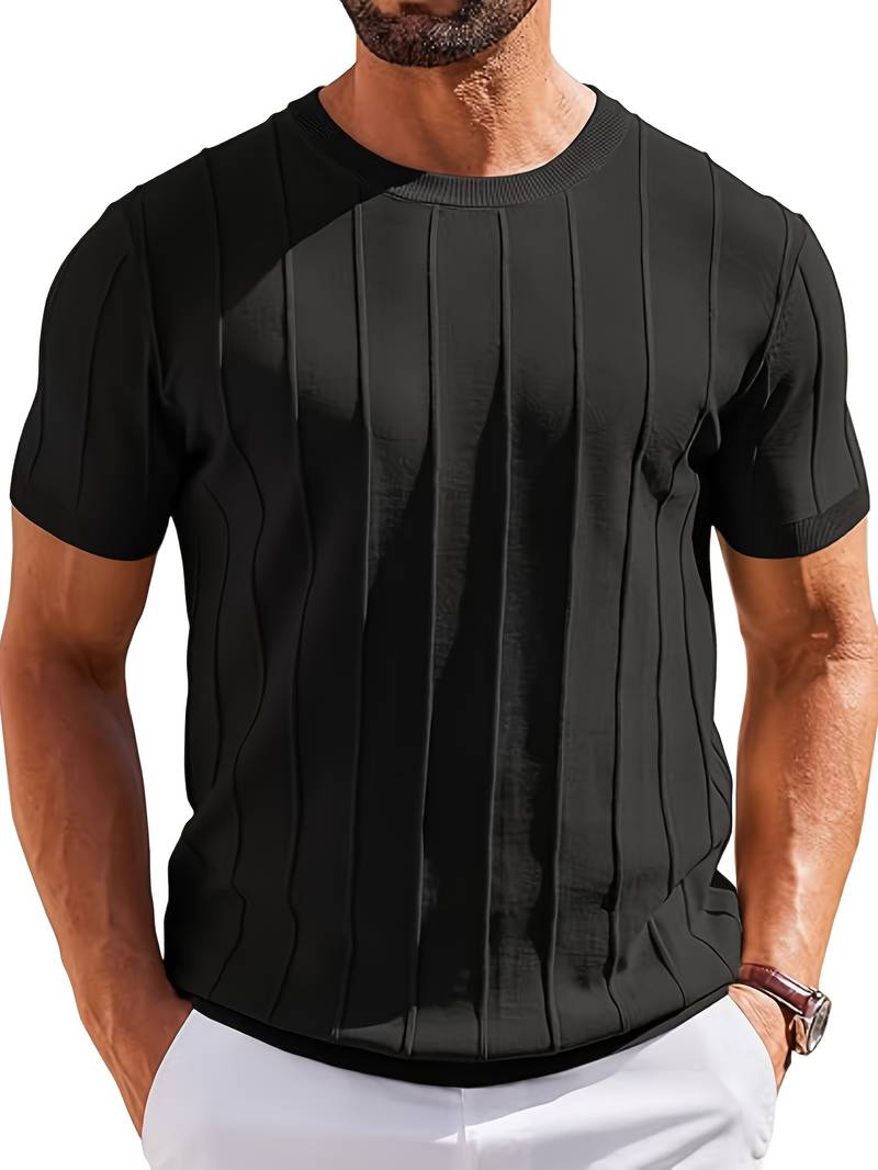 Sang - Camisola De Verão De Malha Com Gola Redonda