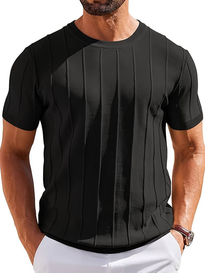Sang - Camisola De Verão De Malha Com Gola Redonda