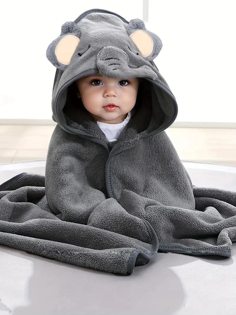 TinyTowel - Toalha De Banho Macia e Absorvente Para Bebés