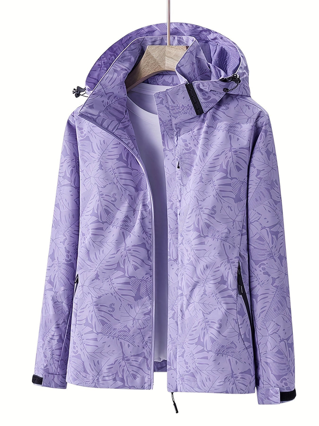 Joana - Casaco Estampado à Prova de Vento