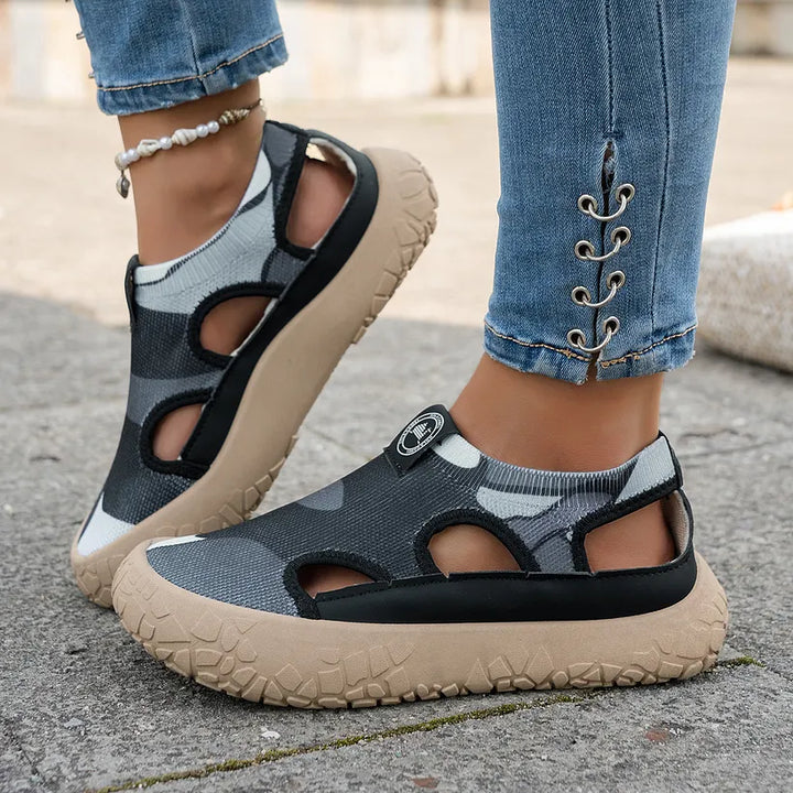 Maylis - Sapatos Elegantes Com Salto Em Cunha