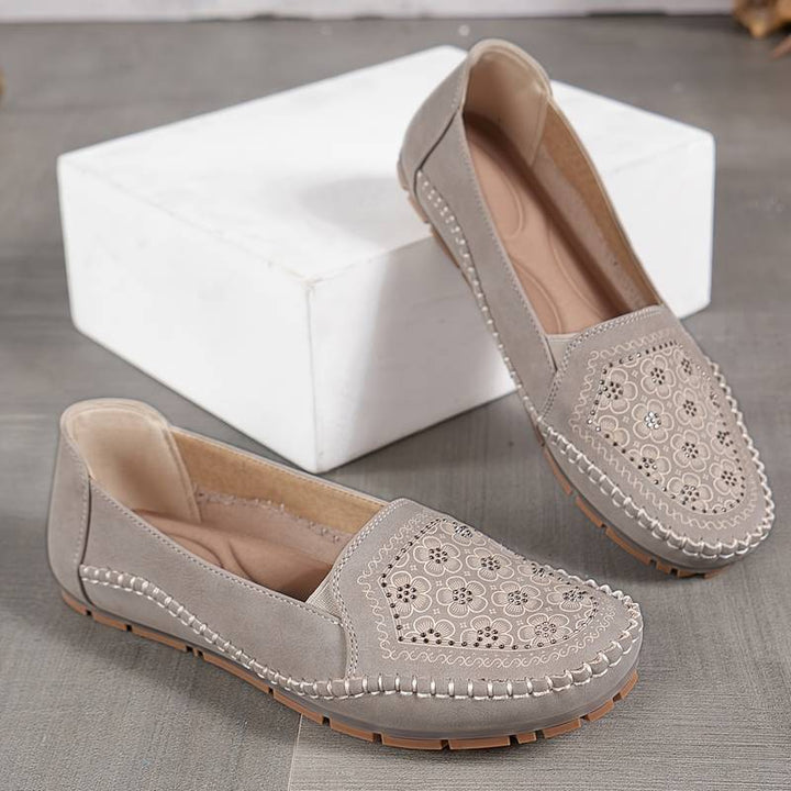 Orital - Sapatos Macios Vintage Com Costura