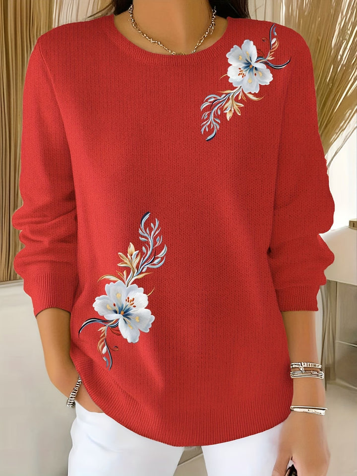 Meyla - Camisola Elegante De Manga Comprida