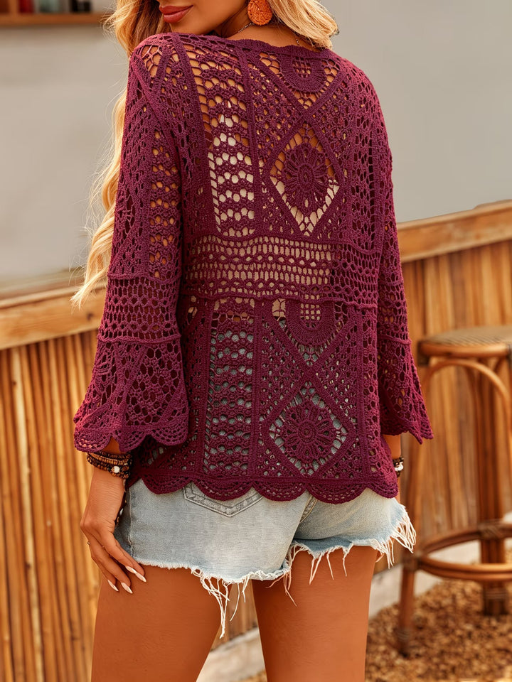 Julissa - Blusa Elegante De Manga Comprida