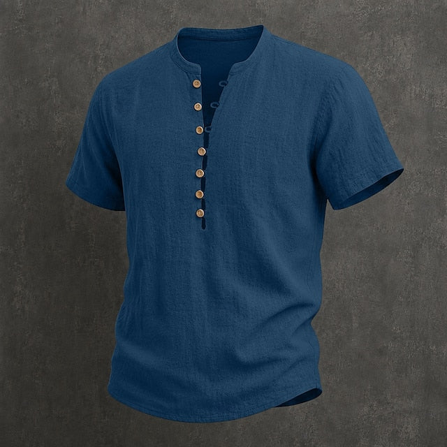 Dawed - Camisas de Verão Com Botões à Frente