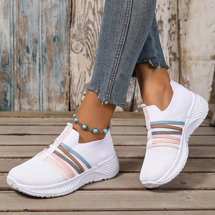 Lioray - Ténis Casual com Riscas