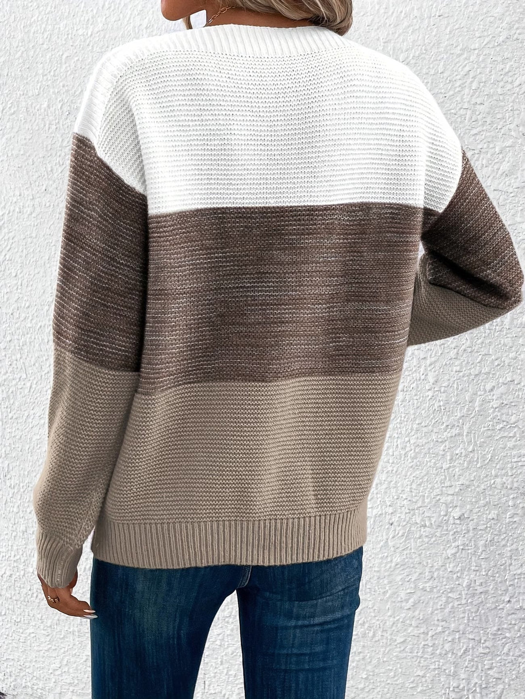 Faria - Camisola Elegante De Manga Comprida
