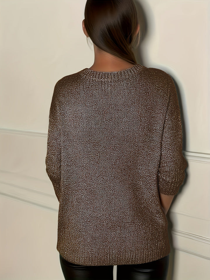 Healy - Camisola De Malha Com Decote Em V