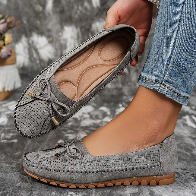 Heather - Sapatos Ortopédicos De Couro