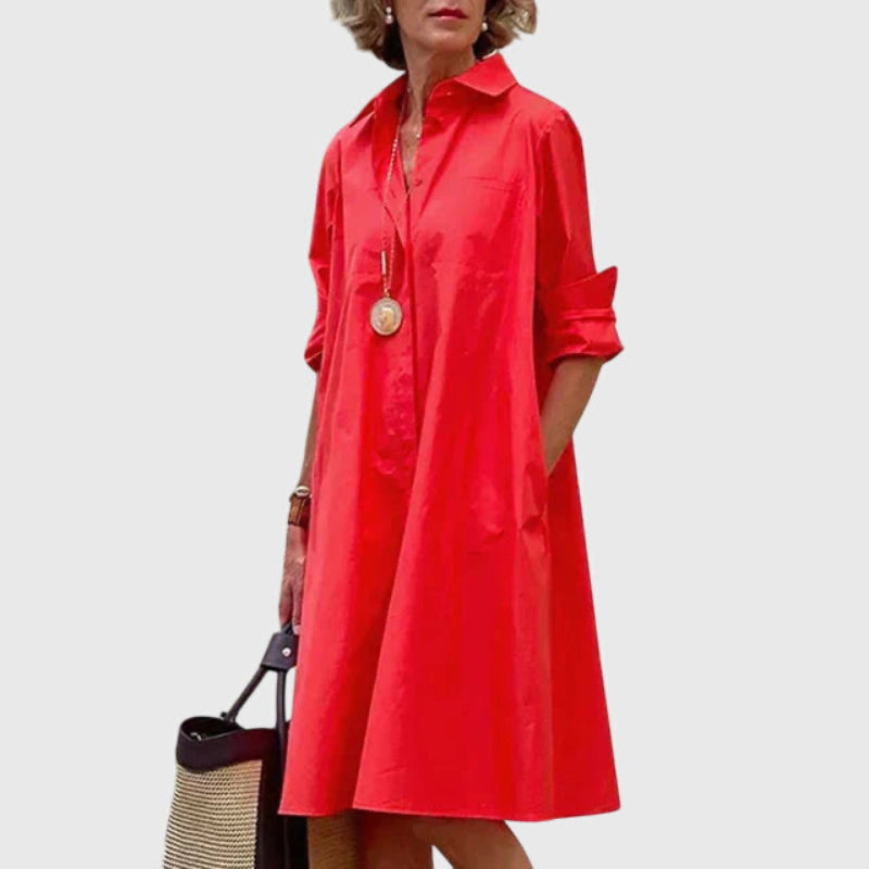 Oshadi - Mini Vestido Elegante Com Bolso