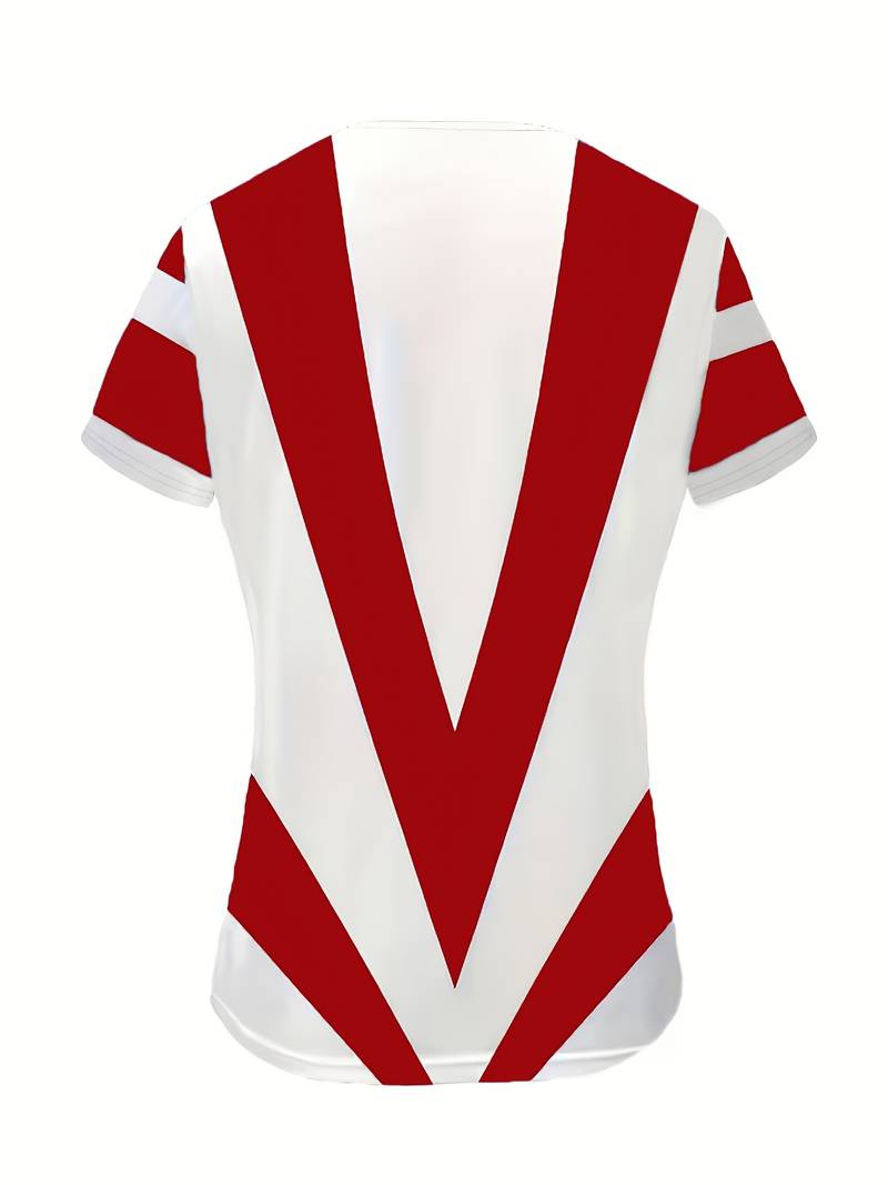 Maia - Camiseta De Verão De Manga Curta Com Estampado