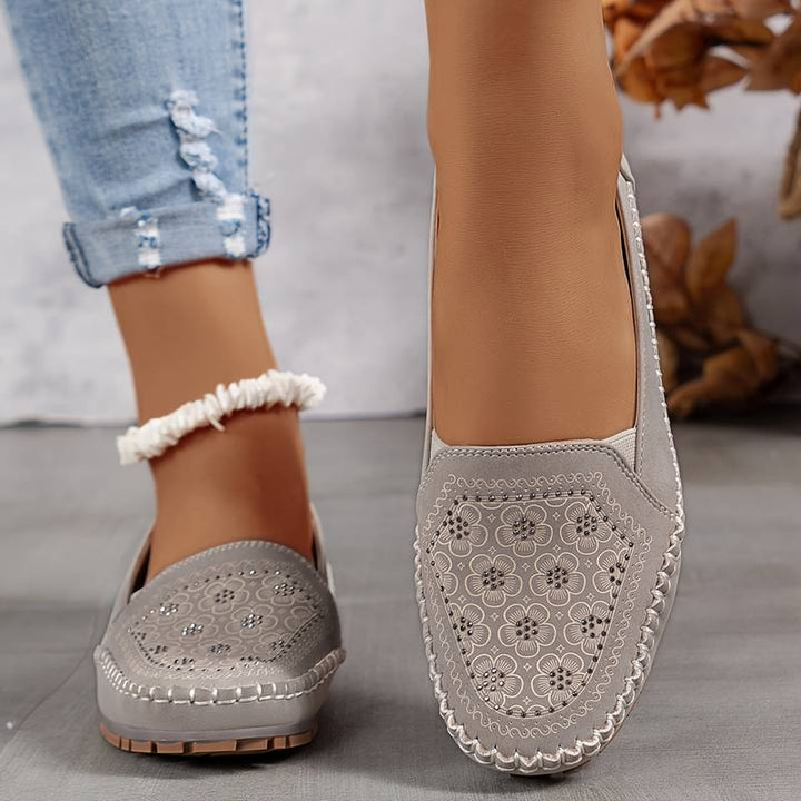 Orital - Sapatos Macios Vintage Com Costura