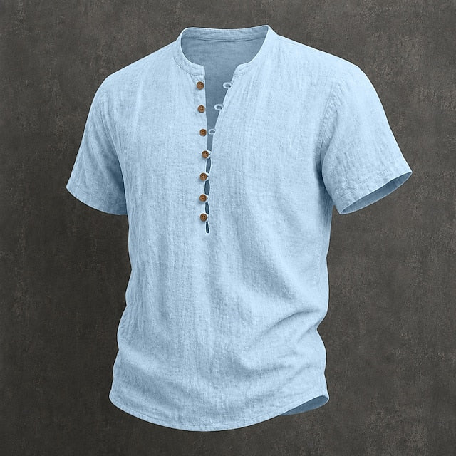 Dawed - Camisas de Verão Com Botões à Frente