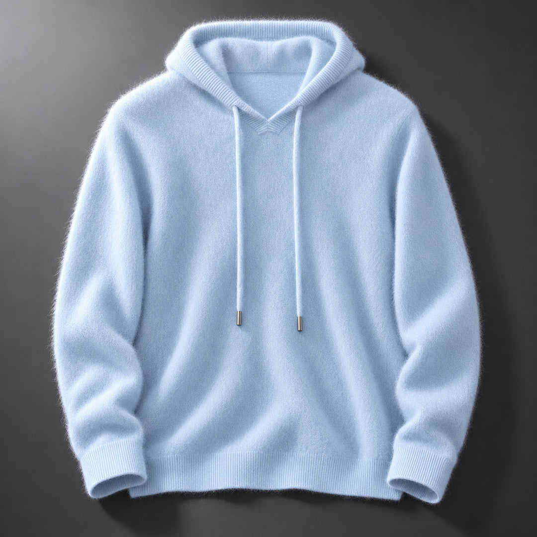Fynch - Camisola com Capuz em Malha Cordão e Punhos Canelados