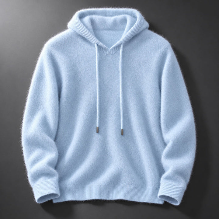 Fynch - Camisola com Capuz em Malha Cordão e Punhos Canelados