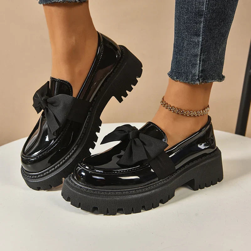 Batya - Sapatos Elegantes Antiderrapantes com laço
