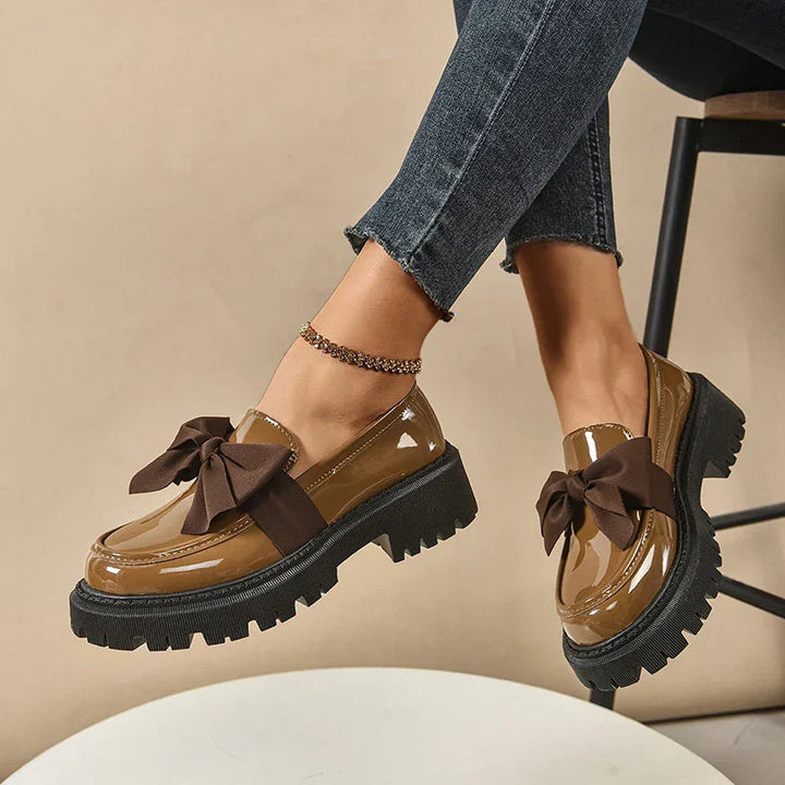 Batya - Sapatos Elegantes Antiderrapantes com laço