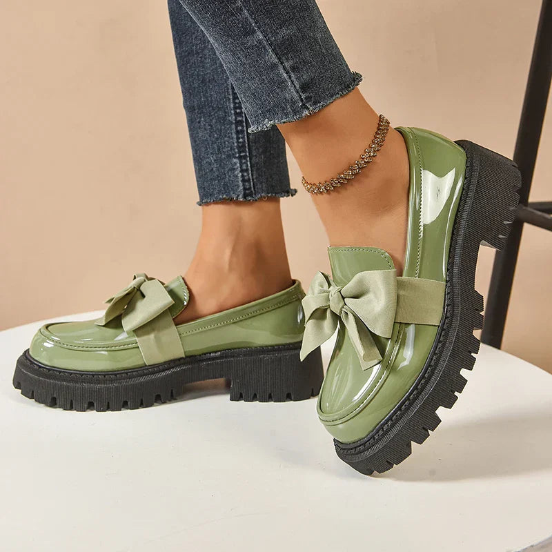 Batya - Sapatos Elegantes Antiderrapantes com laço
