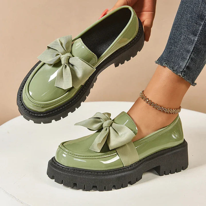 Batya - Sapatos Elegantes Antiderrapantes com laço