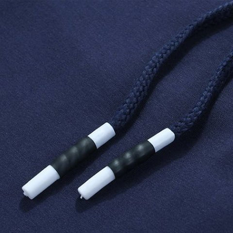Hary - Calções de Algodão Com Bolsos Com Fecho de Correr