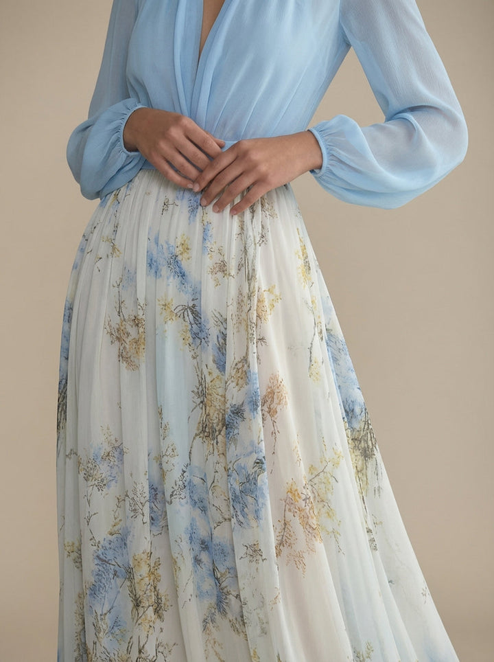 Zdravka - Vestido Maxi Floral