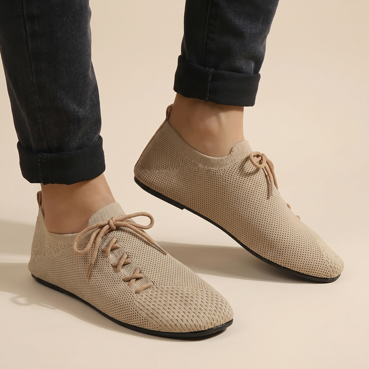 Denilson - Mocassins Leves De Malha Com Atacadores