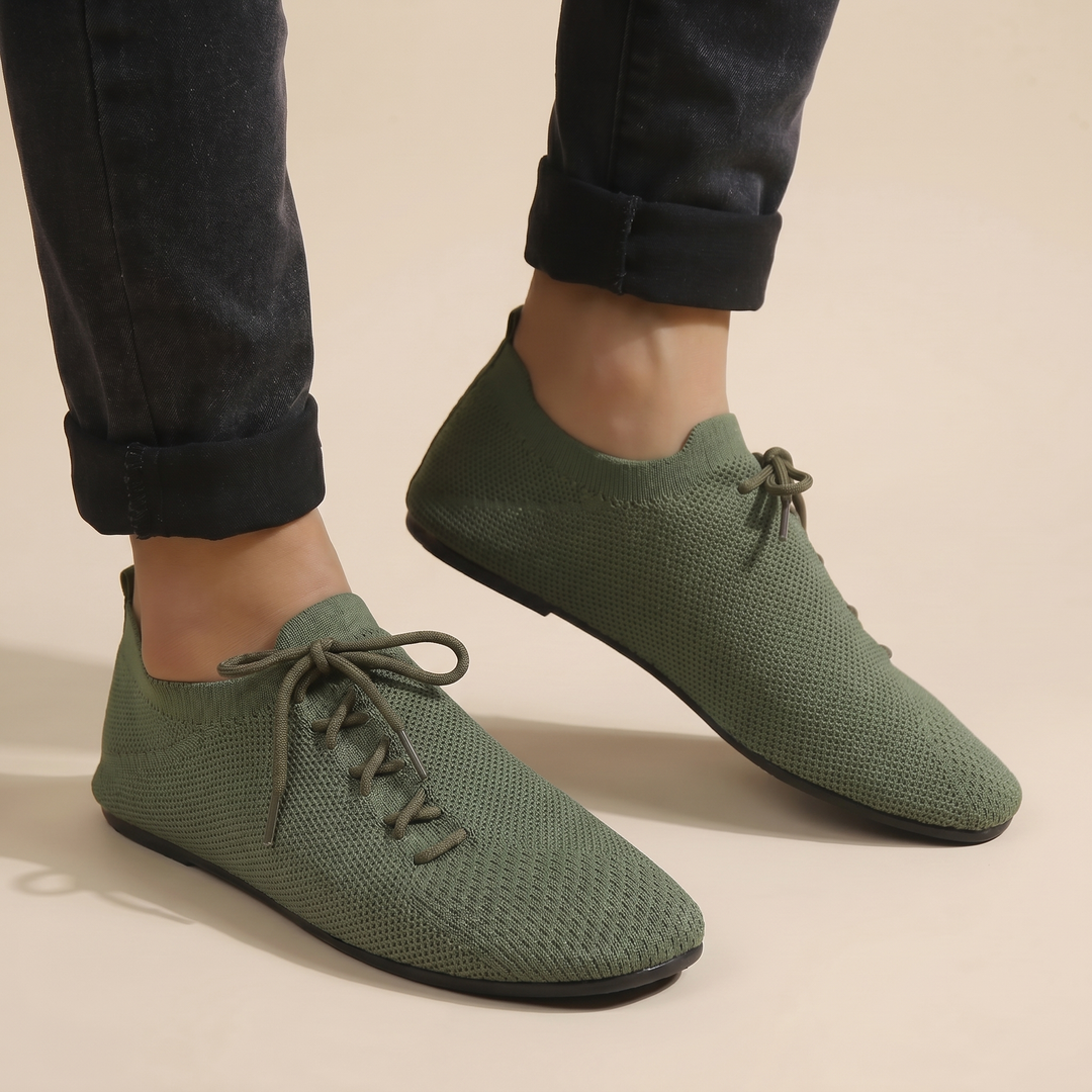 Denilson - Mocassins Leves De Malha Com Atacadores