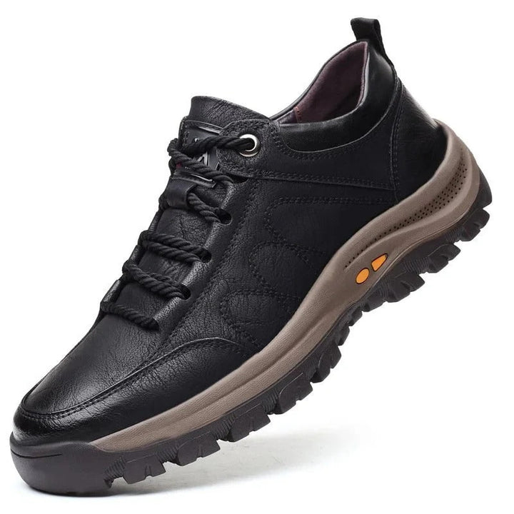 Faissoil - Bota De Caminhada Em Couro Impermeável