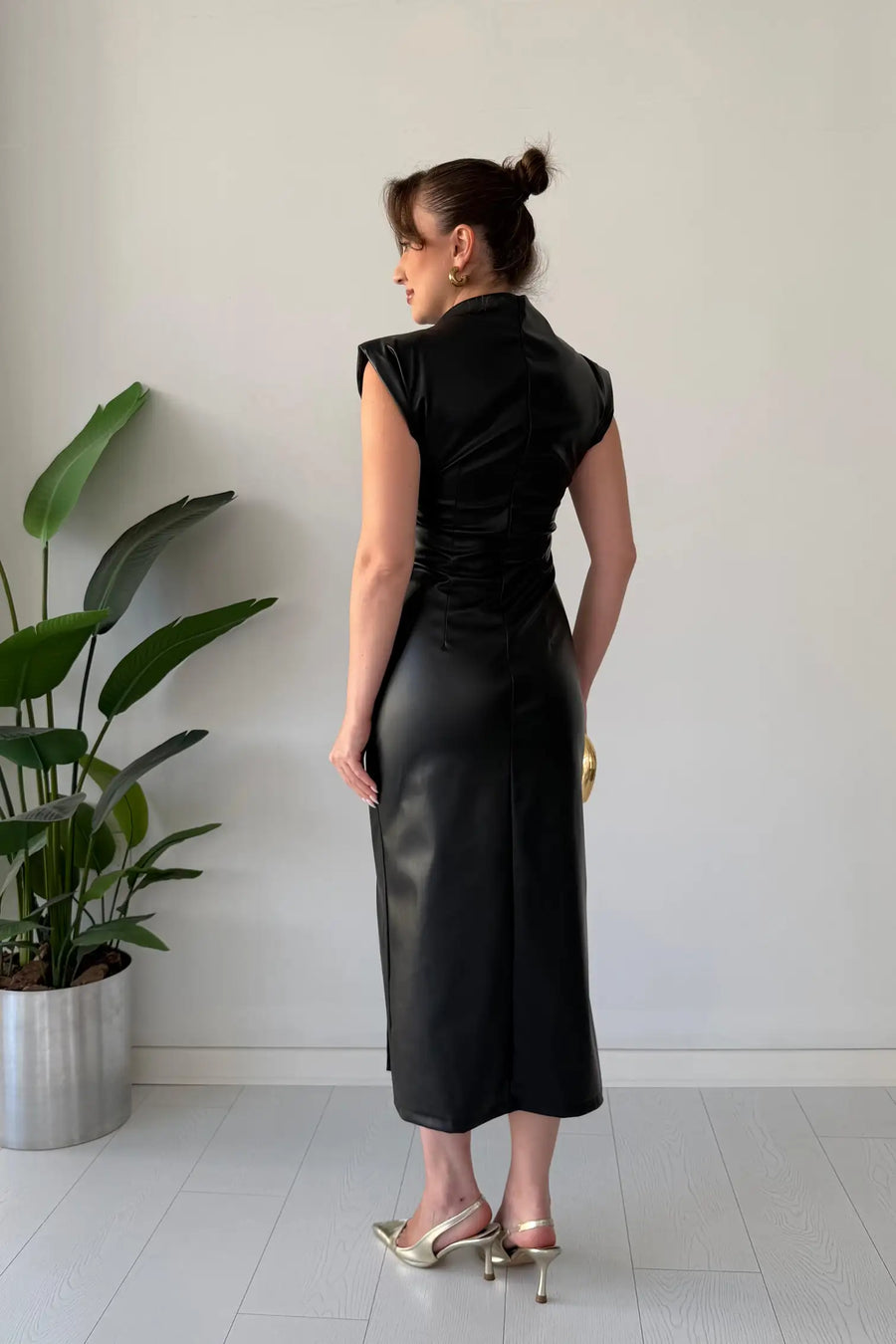Claudine - Vestido Elegante Com Cinto