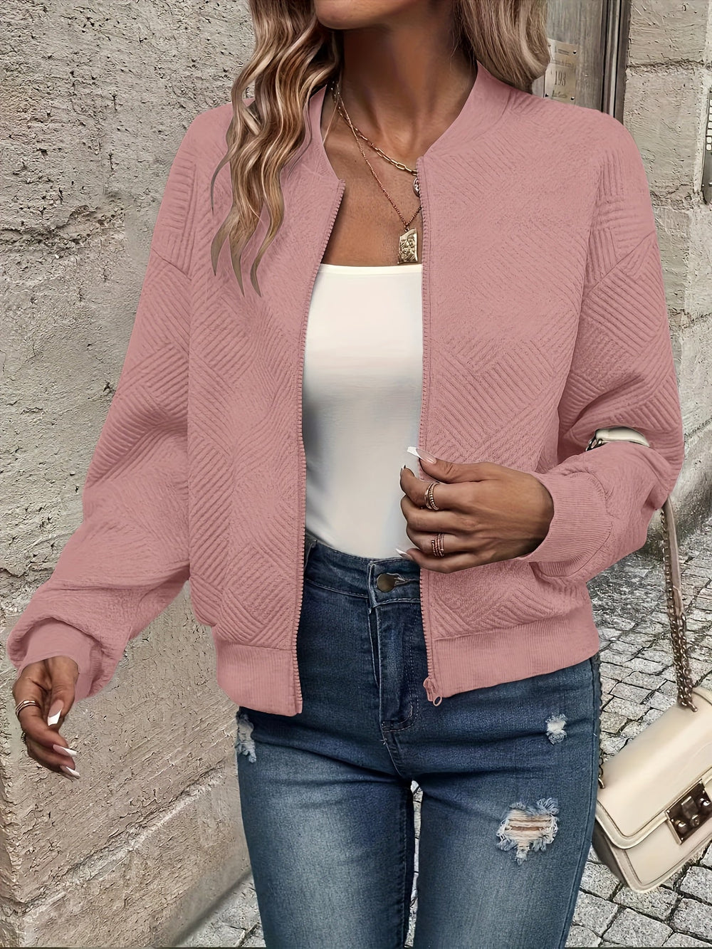 Shahna - Casaco Bomber Com Fecho