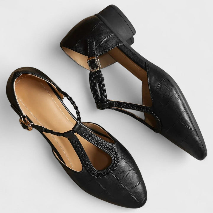 Heleina - Sapatos Ortopédicos De Couro
